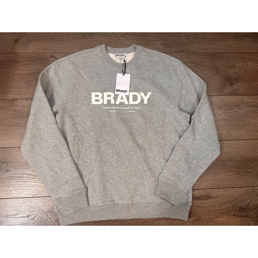 BRADY NWT Research & Development Crewneck Sweatshirt M